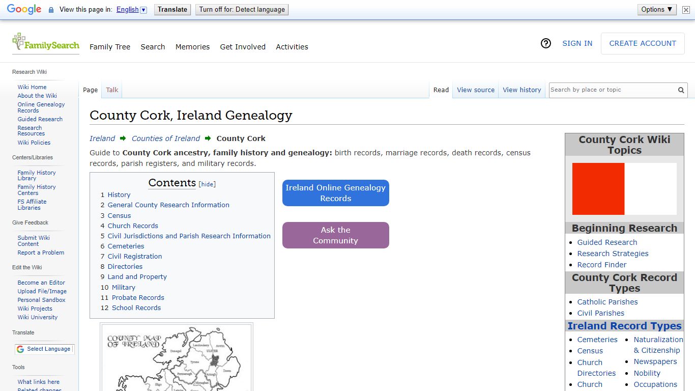 County Cork, Ireland Genealogy • FamilySearch