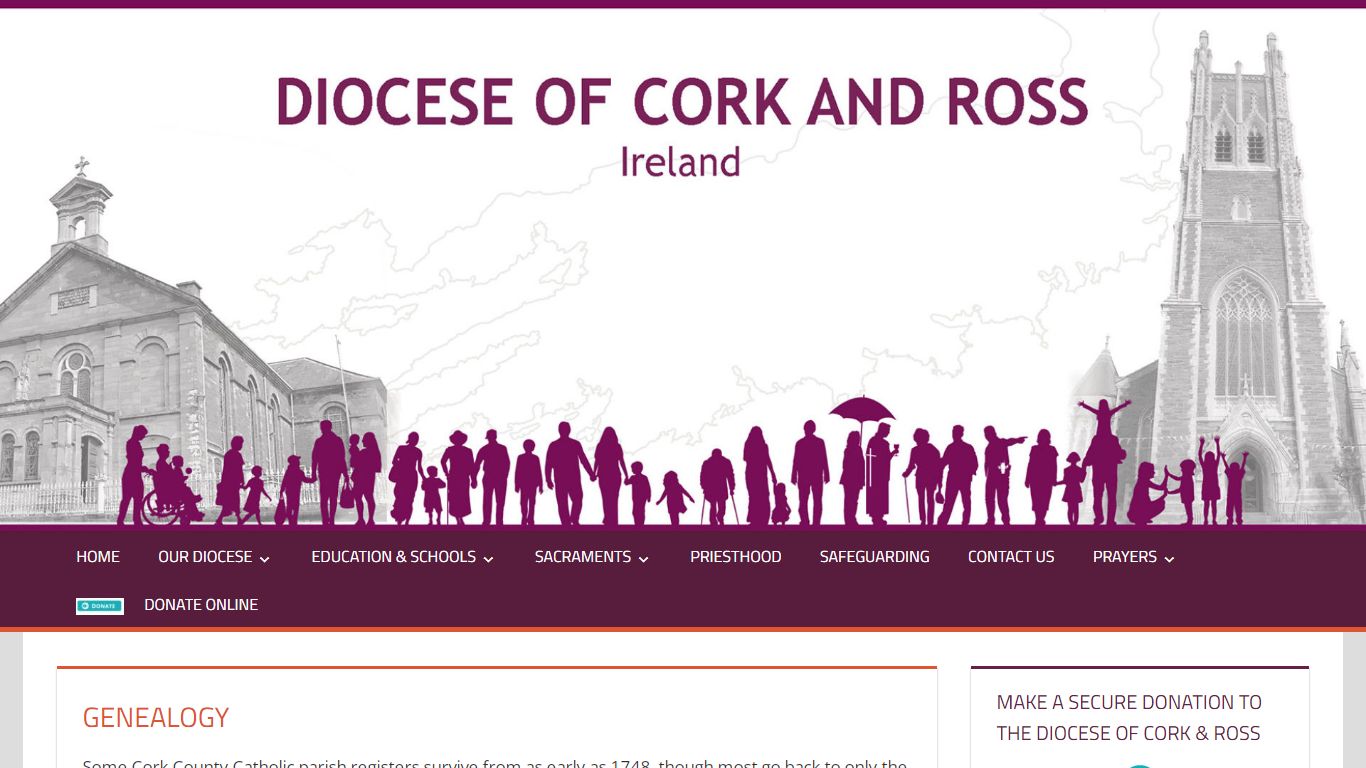 GENEALOGY | Diocese Of Cork and Ross